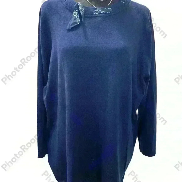 Kim Rogers lightweight sweater blouse - Picture 2 of 6